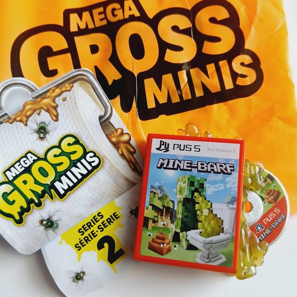 Zuru Mega Gross Minis Series 2 Mine-Barf - Picture 1 of 4